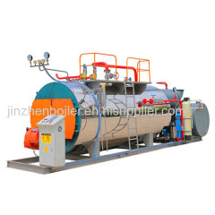 1 Ton/H 1000kg Horizontal Oil or Gas Fired Steam Boiler for food plant