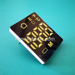 Ultra bright white Customized Ultra thin 7 Segment LED Display for Forehead Thermometer