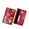 Club visit card preprinted embossed magnetic stripe band PVC membership cards