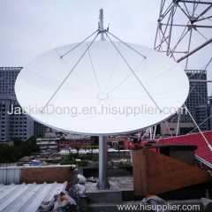 3.7m receiving-only satellite antenna