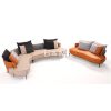 Villa Leather Sofa high-end villas Fabric Sofa Home leather Sofa leather corner sofa