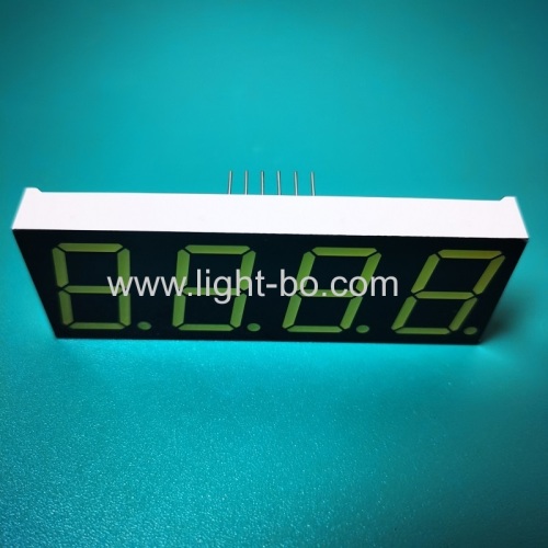 Ultra white 4 Digit 0.8inch 7 Segment LED Display common anode for Instrument Panel