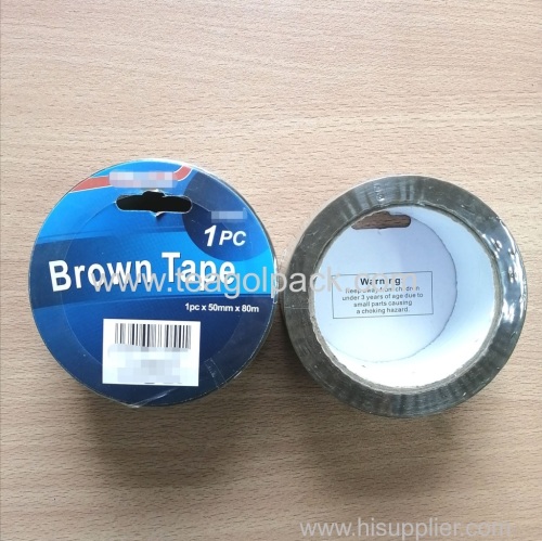 50mmx80M Carton Sealing Tape Brown