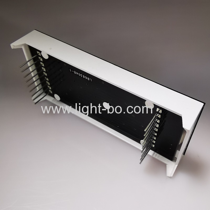 New Production Technology Customized Ultra bright whiteTriple Digit 14 Segment Alphanumeric LED Display
