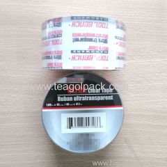 48mmx41.1M Ultra Clear Packing Tape Ruban Ultra Transparent Adhesive Tape 1.89