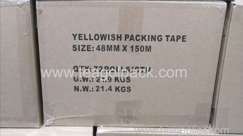 48x150M Yellowish Packing Tape