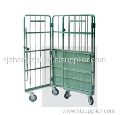 Logistics Truck Wire Containers Exporter Pallet Rack Wire Mesh Deck Manufacturers