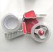 48mmx75M Tape Dispenser With 2 Rolls Packing Tape transparent white