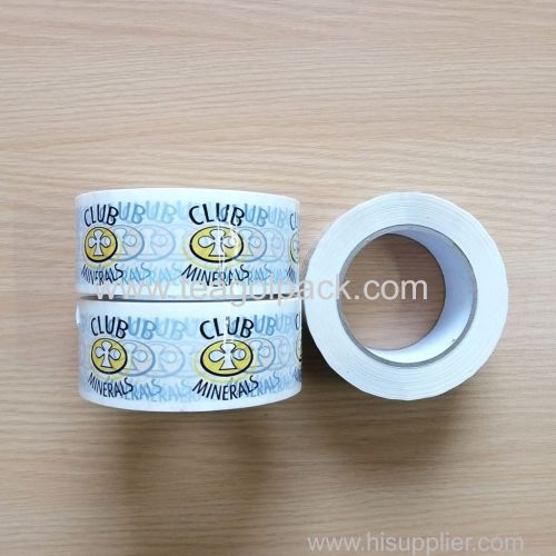 Packing Tape White color with Customized Printing