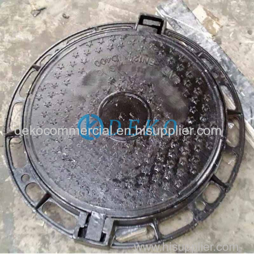 D400 frame size DIA730 CO DIA580 height 70mm Round Manhole Covers manhole cover and grating