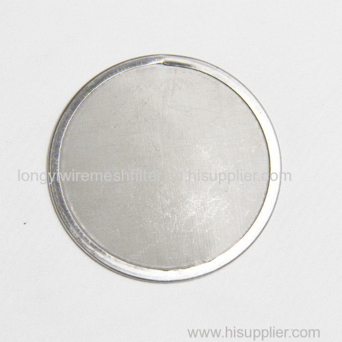 stainless steel wire mesh disk filter/ pack/extruder filter screen