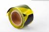 LDPE Material Non-adhesive Yellow and Black Barricade Tape