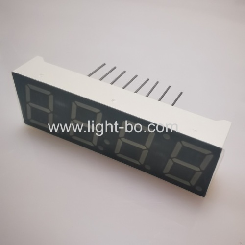 Ultra bright green 0.39inch 4 digit 7 segment led display common cathode for home appliances