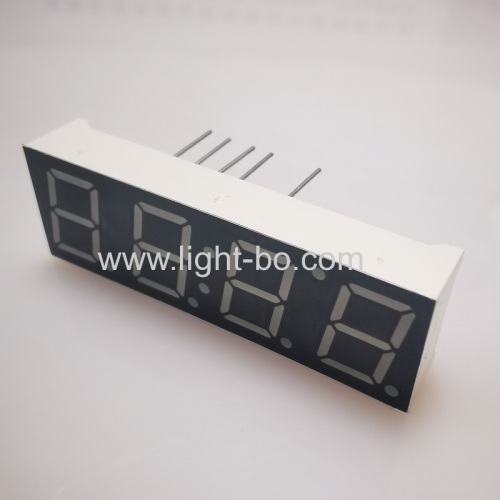 Ultra bright Red 10mm 4 Digit 7 Segment LED Clock Display common cathode for digital timer/clock indicator