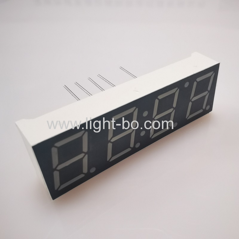 Ultra bright Red 10mm 4 Digit 7 Segment LED Clock Display common cathode for digital timer/clock indicator