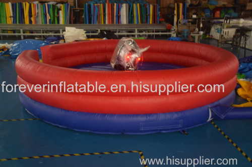 Factory outlet inflatable rodeo bull for adult