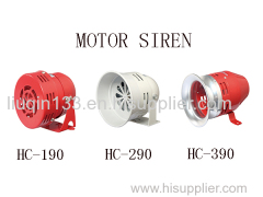 MOTOR SIREN EMERGENCY SIREN ALARM BIG SOUND 110V 220V 12V 24V