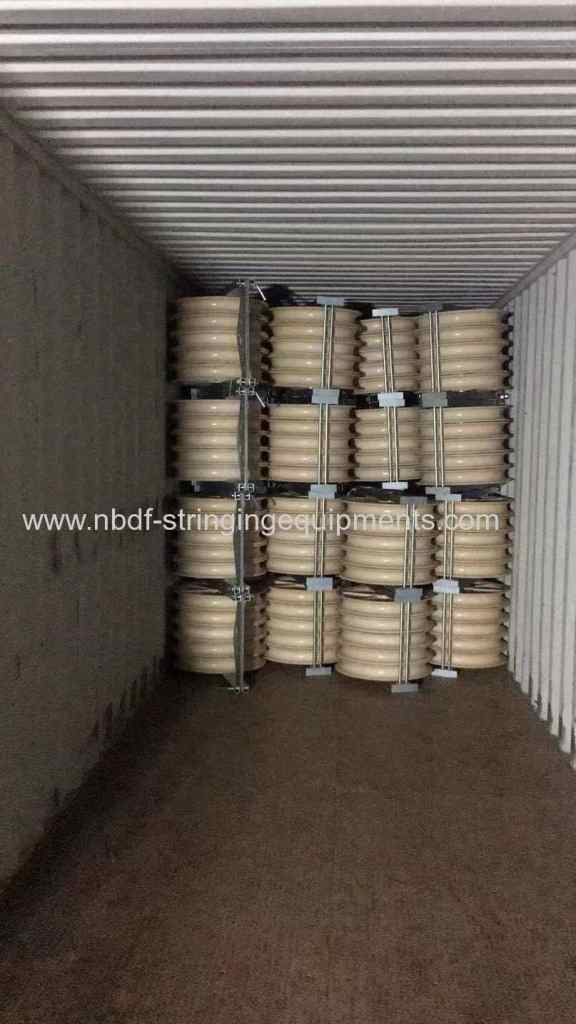 330KV Transmission line Stringing Equipment and accessories exported