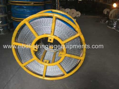 Anti Twisting Steel Wire Rope 10mm for stringing OPGW and Ground Wire