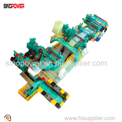 What materials can the sheet slitting equipment machine process?