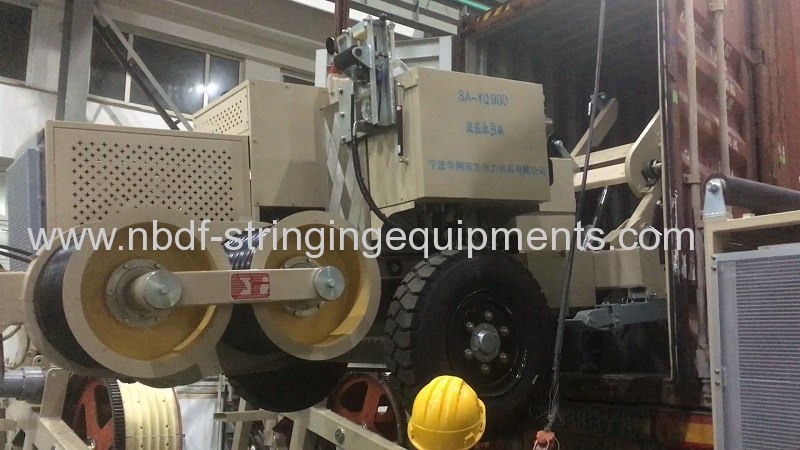 220KV Transmission Line Stringing Equipment and Accessories Exported