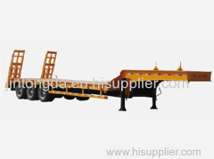 Low Flatbed Semi trailer