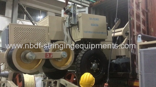 230KV Transmission Line Stringing Equipment Puller with Tensioner