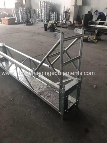 Aluminum alloy Working Platform for compression of conductor joints on tower