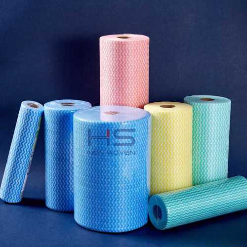 Hhigh Absorbent Performance Non woven Cleaning Wipe/viscose material nonwoven