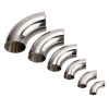 SS304 Stainless Steel Sanitary 90 Degree Bend Fittings Elbow