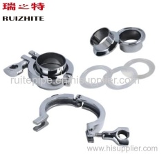 Sanitary Stainless Steel SS304 Triclover Clamp Set