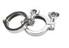 SS304 /316L Sanitary Stainless Steel Heavy Duty Clamp Tri Clover for Food Drink Fitting