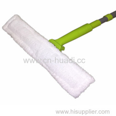Telescopic window cleaner and squeegee 2 in 1 extends up to 130cm