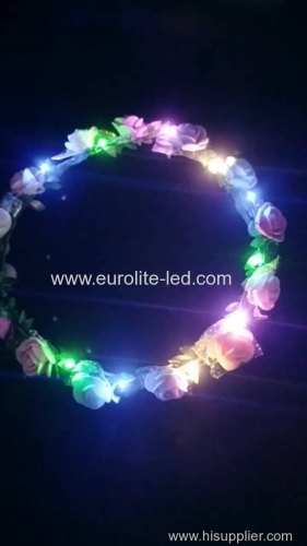 Party Hair Accessories Bridal Shower Bridesmaid Gifts Neon LED Flower Headband