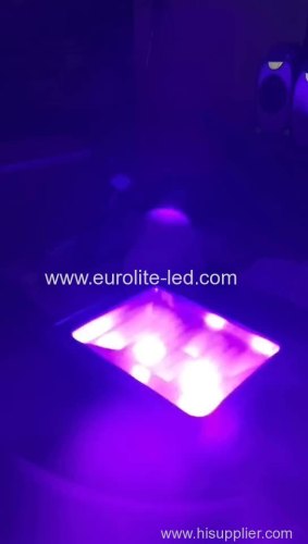 10W IP66 LED UV Floodlight with Plug Perfect for Neon Glow Blacklight Party Stage Lighting Fishing Aquarium DJ Disco