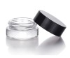 3ml 5ml 7ml glass jar with child resistant cap child proof CBD packaging