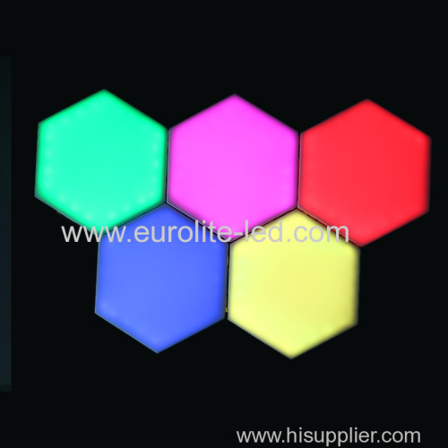 Creative DIY RGB Quantum Lamp LED Modular Touch Sensitive Marquee Wall Light