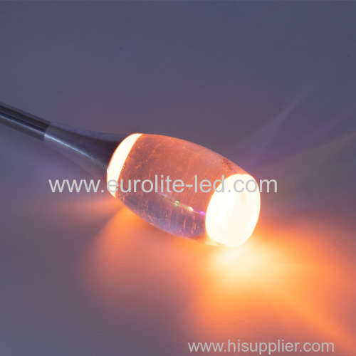 Led champagne plug in lamp stainless steel rod acrylic bubble bar lawn lamp outdoor lighting project reed lamp