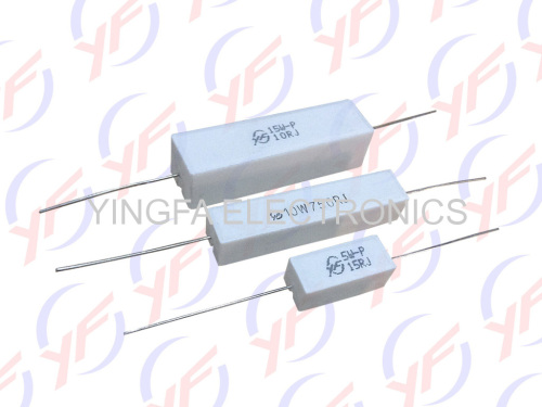 wire wound 5Watts fixed power cement resistors