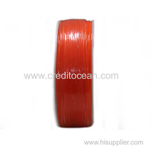 PU thick round belt drive round strip polyurethane smooth roundbelt 1mm-20mm round belt