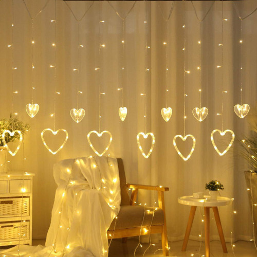 Valentine's Day Fairy Led Love Curtain For Holiday Wedding Decoration String Light