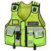 Hi Viz Tactical Vest Security Reflective Safety Vest With for Enforcement CCTV Dog Handler Tac Vest