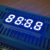 Ultra bright white small size 0.25&quot; 4 Digit 7 Segment LED Clock Display common cathode for home appliances