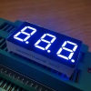 Ultra bright white 0.4inch Triple Digit 7 Segment LED Display common anode for Temperature indicator