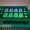 OEM Ultra white & Pure Green 7mm 8 digit seven segment led display for instrument panel