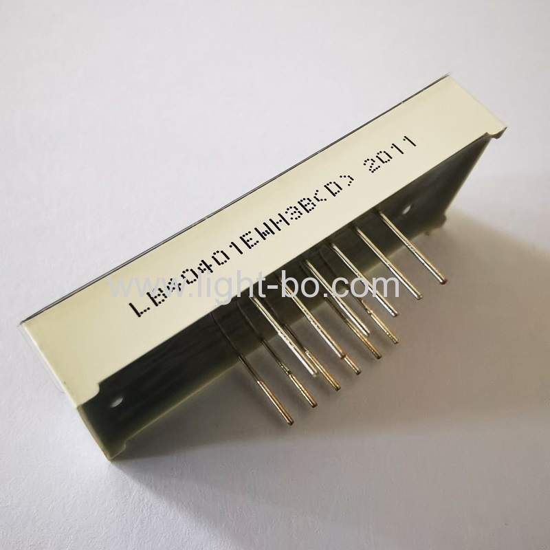 Ultra White 4-Digit 7 segment led display 0.4" common cathode for instrument panel