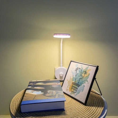 Plug In Stepless Dimmable Gooseneck Flexible Bed Night Light