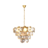 Nordic modern luxury decorative indoor kitchen crystal chandeliers