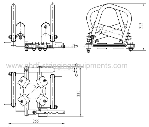 Insulator Stringing Pulley Blocks ZH10Z