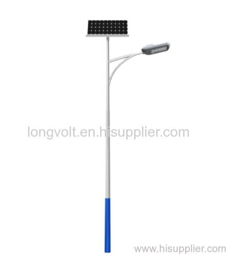 IP68 Outdoor Aluminum High Lumen Split Type 40W 5000K Lumileds LED Luminaire Solar Panel Powered Street Light